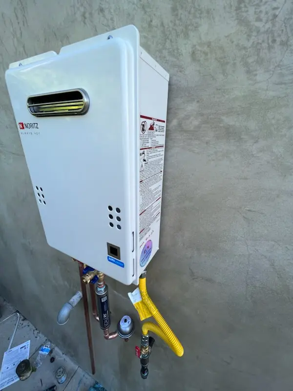 Tankless water heater installation for Idabel homes